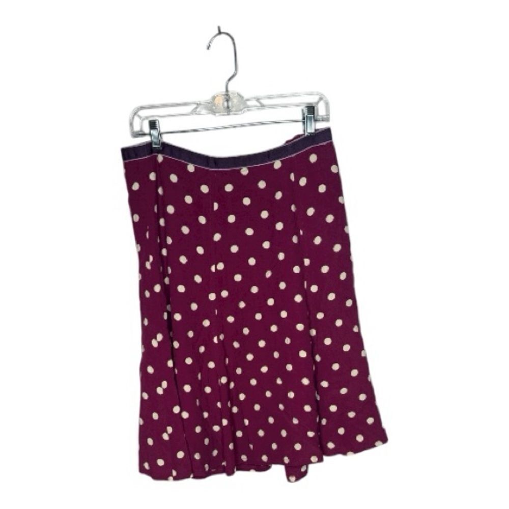 Boden Polka Dot A-Line Skirt. Size 12R.